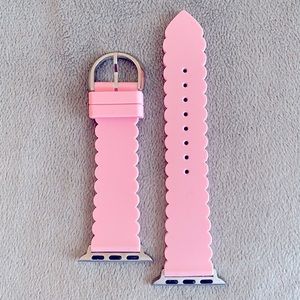 Kate Spade Pink Scallop Apple Watch Band